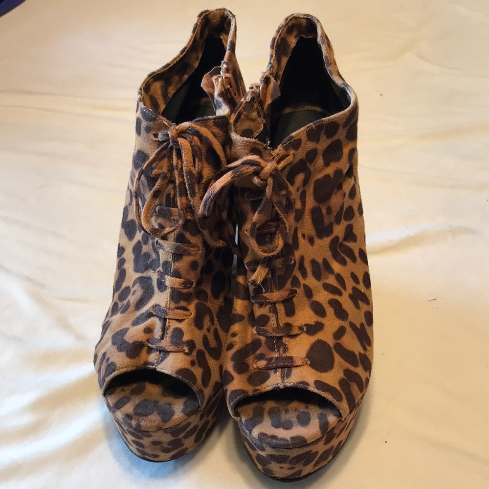 Leopard wedges - Picture 2 of 5